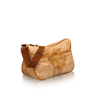 Borsa Donna Tracolla a Sacca Rettangolare | Alviero Martini 1^Classe Geo Soft | CN50960010010-Naturale