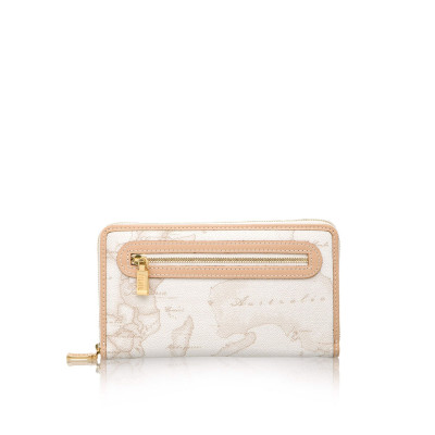 Portafoglio Donna Cerniera Semplice | Alviero Martini 1^Classe Geo White | CW02861880900-Bianco