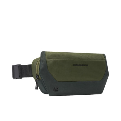 Marsupio tozzo riciclato Piquadro Easyjet Verde