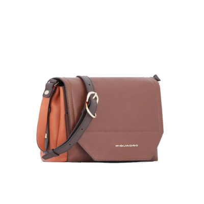 Messenger Porta Computer Circle Piquadro Marrone  Valigeria.it