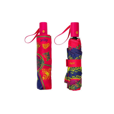 Ombrello Donna Mini Antivento Decò Y-Dry Fuxia  Valigeria.it