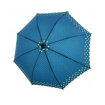 Ombrello lungo automatico curvo Doppler Hit Long Ac Twinkle Blue