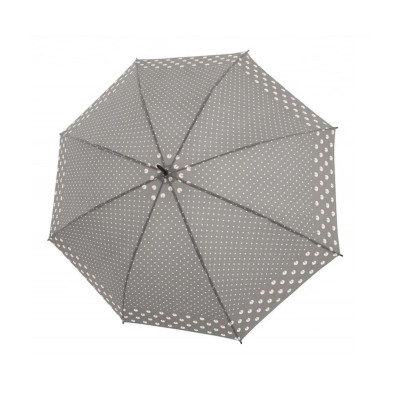 Ombrello lungo automatico curvo Doppler Hit Long Ac Twinkle Grey