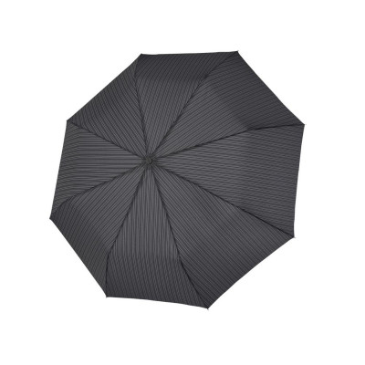 Ombrello lungo automatico curvo Doppler Fiber Flex Big Ac Classy Stripe