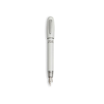 Penna Stilografica  Spalding & Bros Short Classic Pens  170130-Bianco
