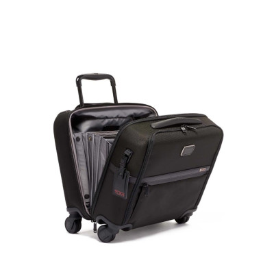 Pilota Trolley 40,5cm 4 Ruote Alpha 3 Tumi Black  Valigeria.it
