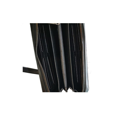 Pochette da Polso Interno a Soffietto John Richmond Black  Valigeria.it