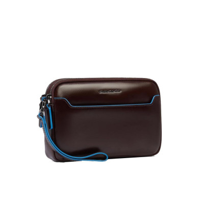 Pochette da polso Piquadro Blue Square Mogano