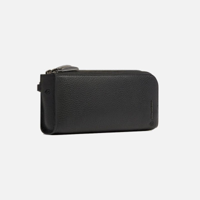 Pochette da polso tozza con porta occhiali Piquadro Modus Special Nero