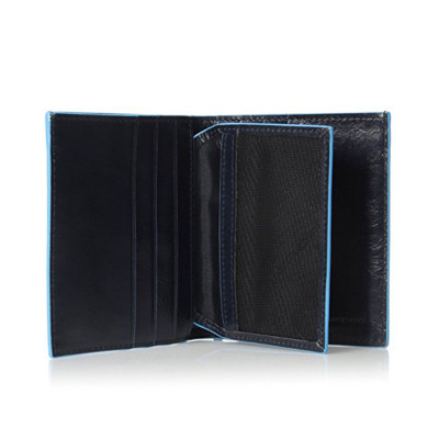 Porta carte di credito in pelle | Piquadro Blue Square | PP1518B2-Blu2