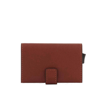 Porta Carte Credito Black Square Piquadro Testa Moro  Valigeria.it