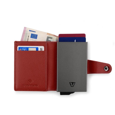 Porta Carte Credito Iron 4.0 Roncato Valigeria Rubino  Valigeria.it