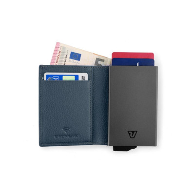 Porta Carte Credito Libro Iron 4.0 Roncato Valigeria Blu  Valigeria.it