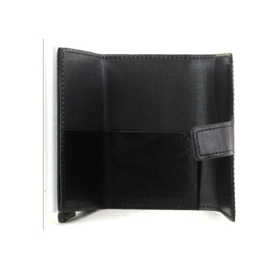 Porta Carte Credito Metal Case The Birdge Nero  Valigeria.it