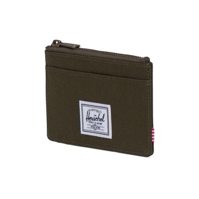 Porta Carte Credito Piatto Oscar Herschel Ivy Green  Valigeria.it