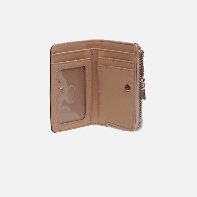 Porta carte di credito Guess Laurel II Light Taupe Logo