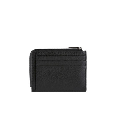 Porta Carte di Credito Piatto Modus Piquadro Nero  Valigeria.it