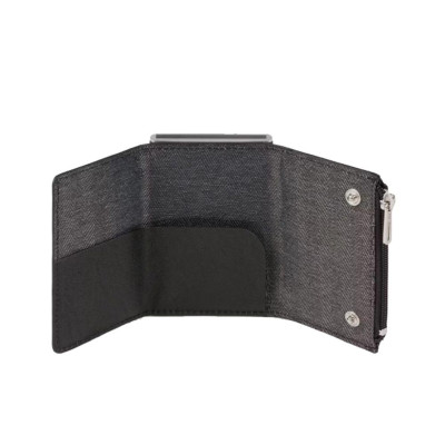 Porta Carte di Credto Black Square Piquadro Nero  Valigeria.it