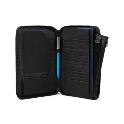 Porta Documenti Piquadro Blue Square Nero  Valigeria.it