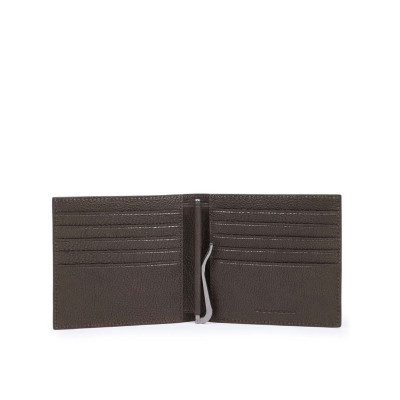 Porta Dollari Carte Credito Piquadro Black Square PU1666B3R | Valigeria.it