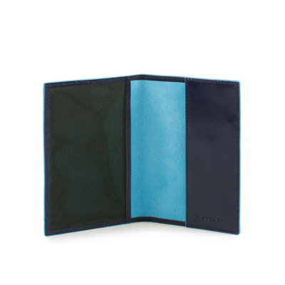 Porta Passaporto Piquadro Blue Square Blu2 PP5255B2R  Valigeria.it