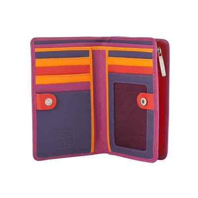 Portafoglio Donna Medio | Dudubags Baleari Colorful | 5341164-Fuxia