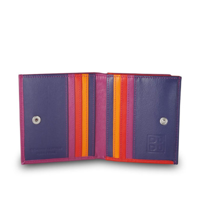Portafoglio Donna Piccolo | Dudubags Flavio Colorful | 534216-Fuxia