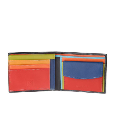 Portafoglio Uomo | Dudubags Tazio Colorful | 534473-Nero