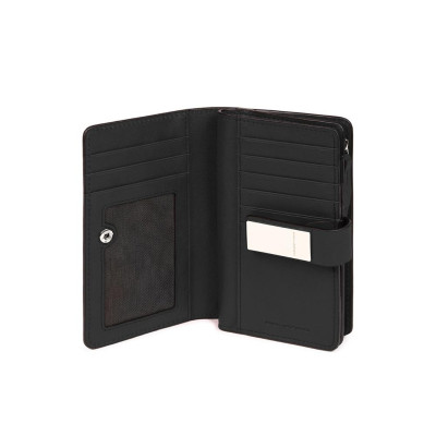 Portafoglio Donna Dafne Piquadro Nero  Valigeria.it