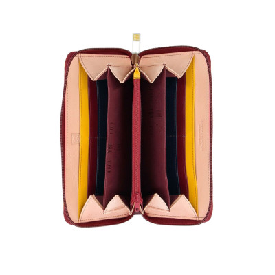 Portafoglio Donna Grande Dudubags Mauritius Colorful 53427611  Valigeria.it