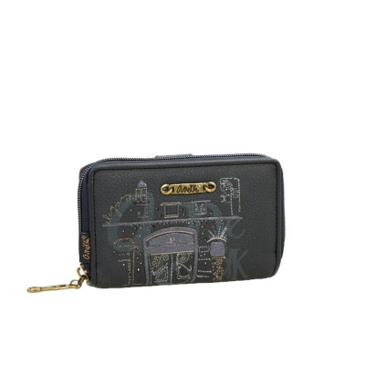 Portafoglio donna cerniera con patta Medio Anekke Boutique Multicolor