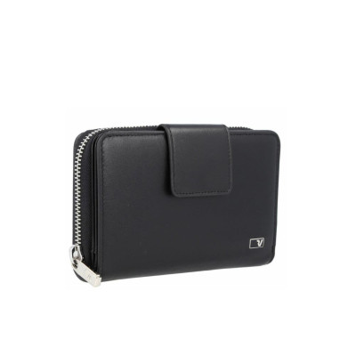 Portafoglio Donna Medio Firenza Roncato Valigeria Nero  Valigeria.it