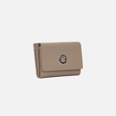 Portafoglio donna orizzontale con patta medio Mandarina Duck Mellow Warm Taupe