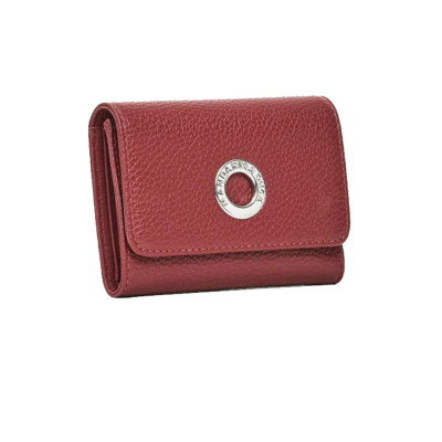 Portafoglio donna chisura con patta medio Mandarina Mellow Grape