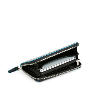 Portafoglio Donna Medio Piquadro Nero  Valigeria.it