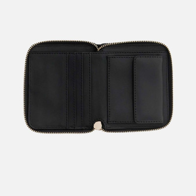 Portafoglio donna cerniera semplice piccolo Guess Laurel II Black