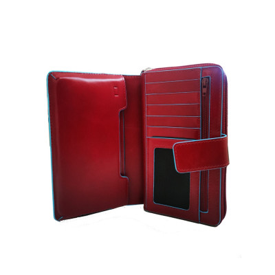 Portafoglio Donna Piquadro  Pelle  Blue Square  PD1354B2-rosso