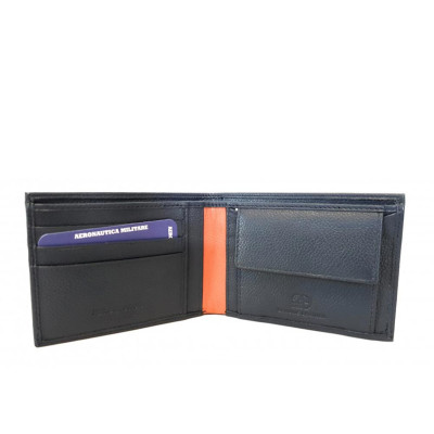 Portafoglio Uomo Aeronautica Militare Blu  Valigeria.it