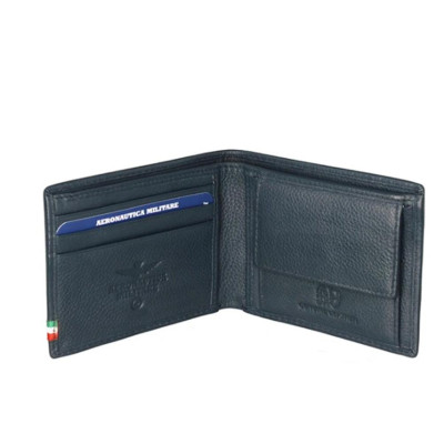 Portafoglio Uomo Aeronautica Militare Blu  Valigeria.it