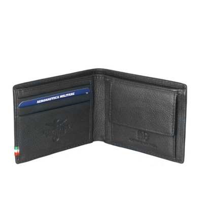 Portafoglio Uomo Aeronautica Militare Nero  Valigeria.it