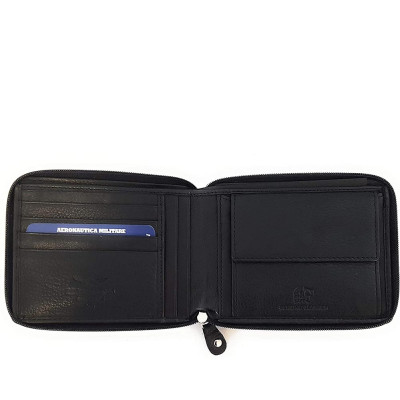 Portafoglio Uomo Aeronautica Militare Plate AM139  Valigeria.it