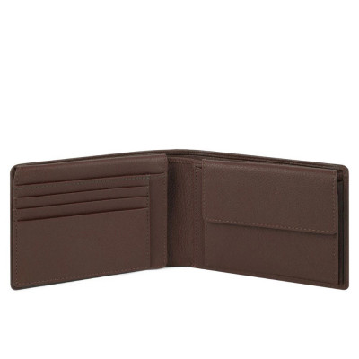 Portafoglio Uomo Akron Piquadro Testa Moro  Valigeria.it
