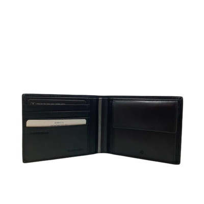 Portafoglio Uomo Classic Flagged Slg Black  Valigeria.it