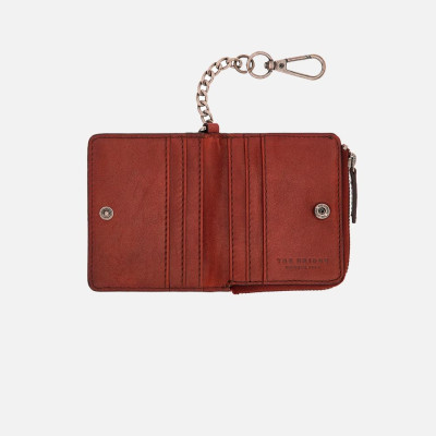 Portafoglio uomo con catena The Bridge Lupo Marrone