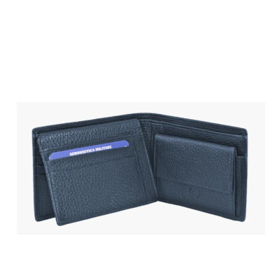 Portafoglio Uomo con Patta Vintage Aeronautica Militare Blu  Valigeria.it