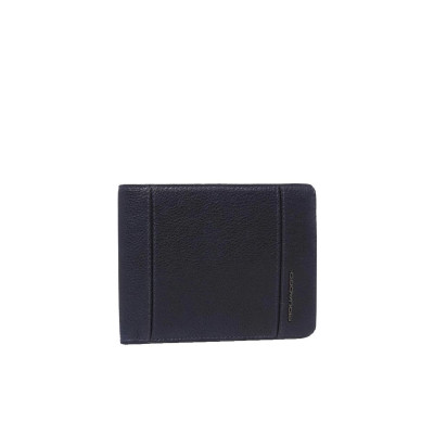 Portafoglio uomo orizzontale semplice Piquadro Cronus PU257S134R-Blu Valigeria-it