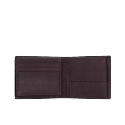 Portafoglio Uomo Porta Documenti Piquadro Marrone  Valigeria.it