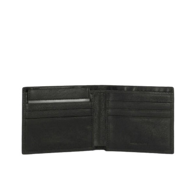 Portafoglio Uomo Semplice Akron Piquadro Nero  Valigeria.it