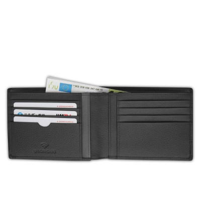 Portafoglio Uomo Semplice Alaska Roncato Valigeria Nero  Valigeria.it