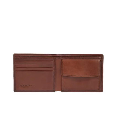 Portafoglio Uomo Semplice Damiano The Bridge Marrone  Valigeria.it